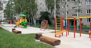 Благоустройство детской площадки во дворе от 1967 руб. в Ахтубинске
